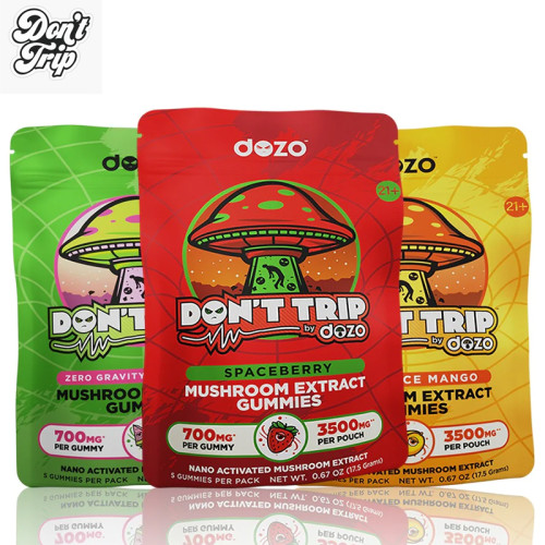DOZO DONT TRIP MUSHROOM EXTRACT + THC-P GUMMIES 3500MG/5CT/PK